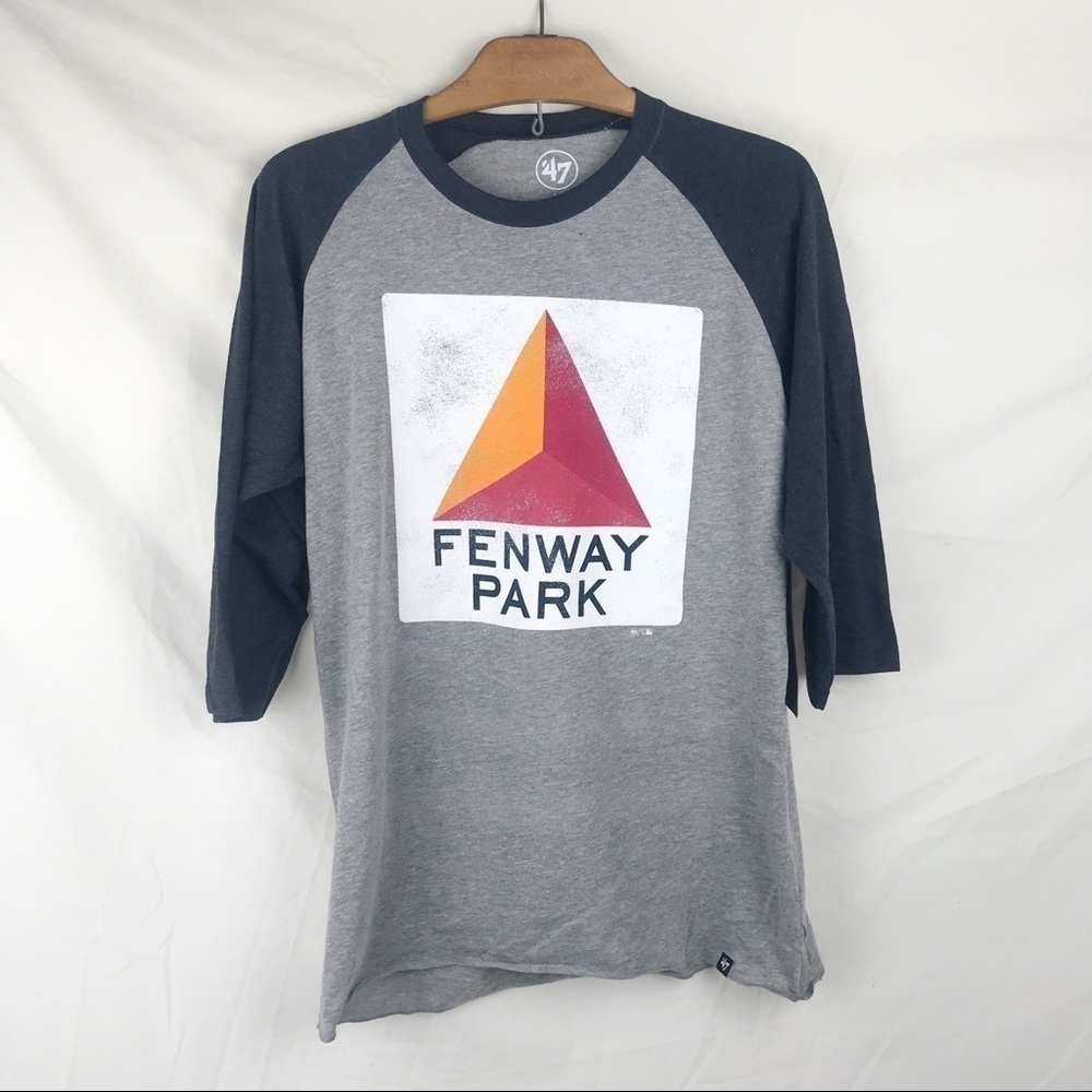 Boston Red Sox Fenway Park Quarter Sleeve T Shirt - Picture 4 of 6